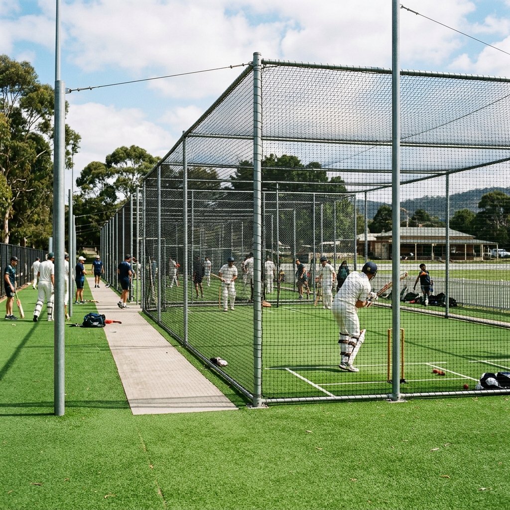 Practice nets facility